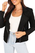 Petal & Pup Spencer Faux Suede Jacket