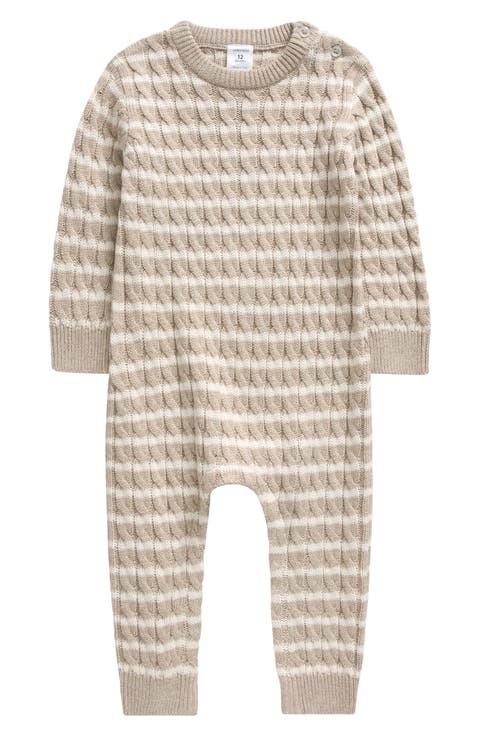 Cable Sweater Romper (Baby)