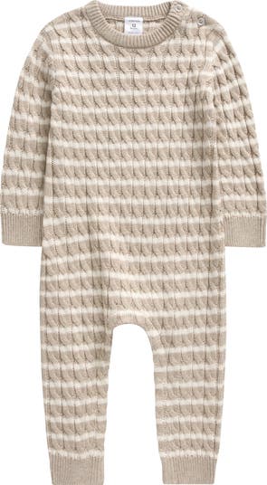 Cable Sweater Romper