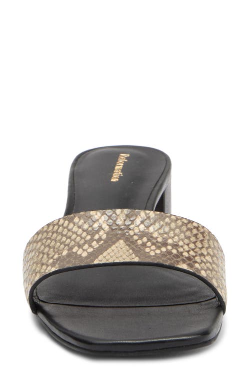 Reformation Mandy Minimal Block Heel Sandal