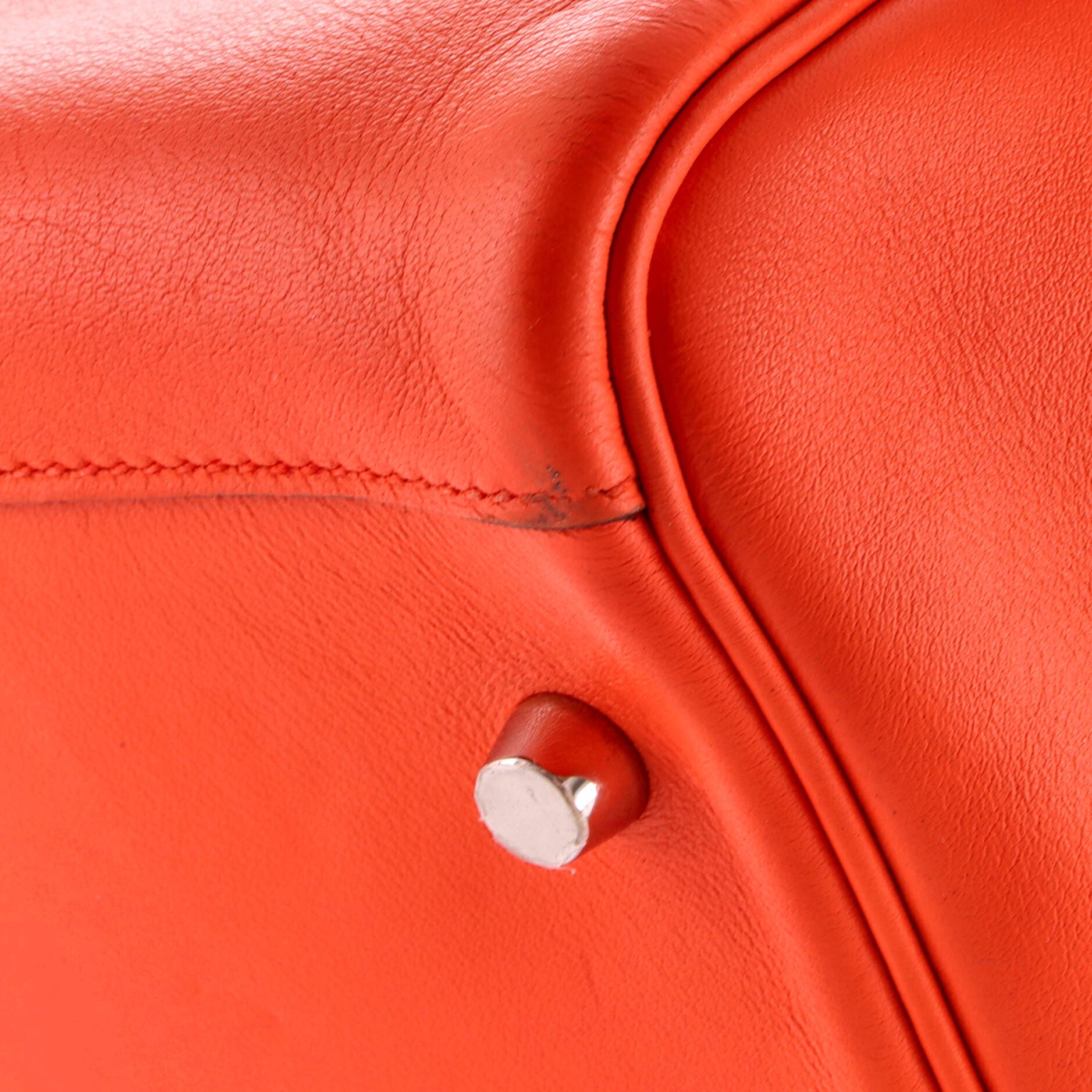 Pre-Owned Hermes Lindy Bag Swift 30, Alternate, color, Orange Poppy
