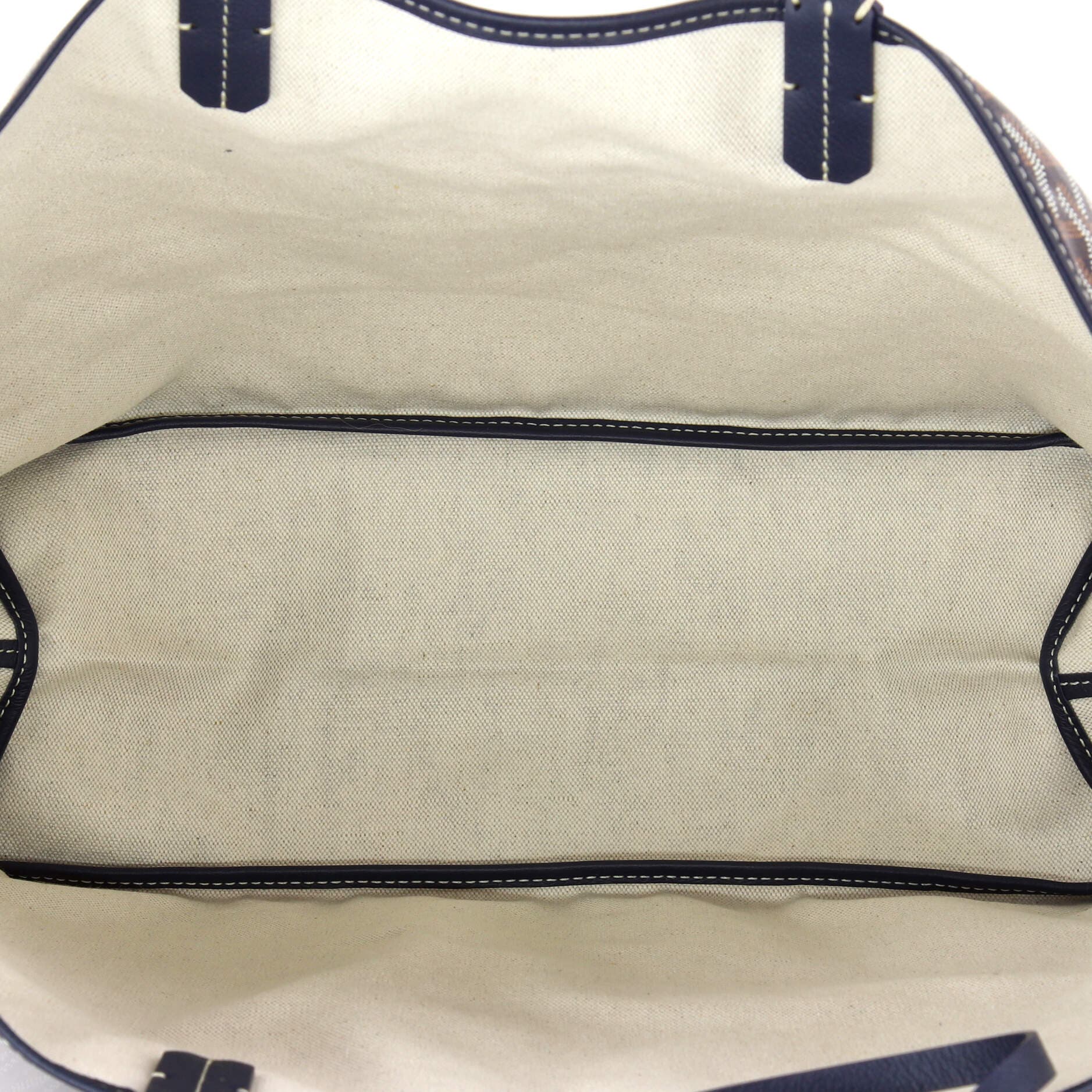 Pre-Owned Goyard Saint Louis Tote Coated Canvas PM, Alternate, color, Blue