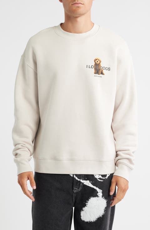 I Love Dogs Graphic Sweatshirt