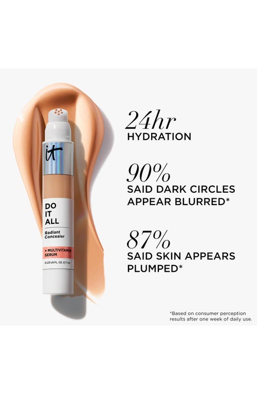 IT COSMETICS IT COSMETICS DO IT ALL RADIANT CONCEALER + MULTIVITAMIN SERUM