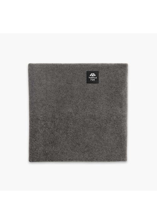 Turtle Fur Double-layer Fleece Neck Warmer In Gray