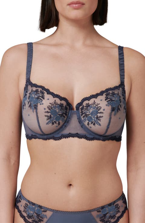 Intrigue Sheer Underwire Demi Bra