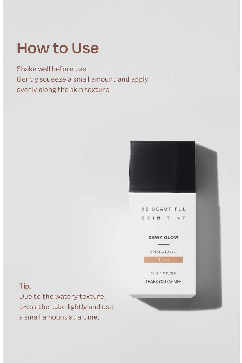 Dewy Glow Skin Tint Tan, Alternate, color, White