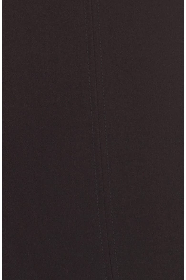 Seamed Woven A-Line Dress, Alternate, color, BLACK