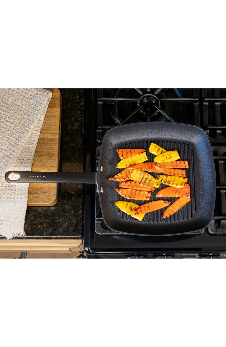 Scanpan Professional 11-Inch Nonstick Grill Pan, Alternate, color, Black