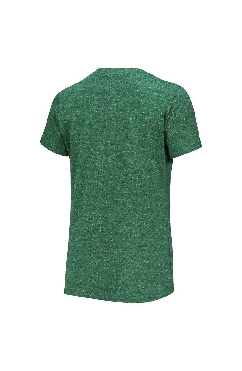 NIKE X LEBRON JAMES Women's Nike x LeBron James Heathered Green Florida A&M Rattlers Basketball Varsity T-Shirt, Alternate, color, Heather Green