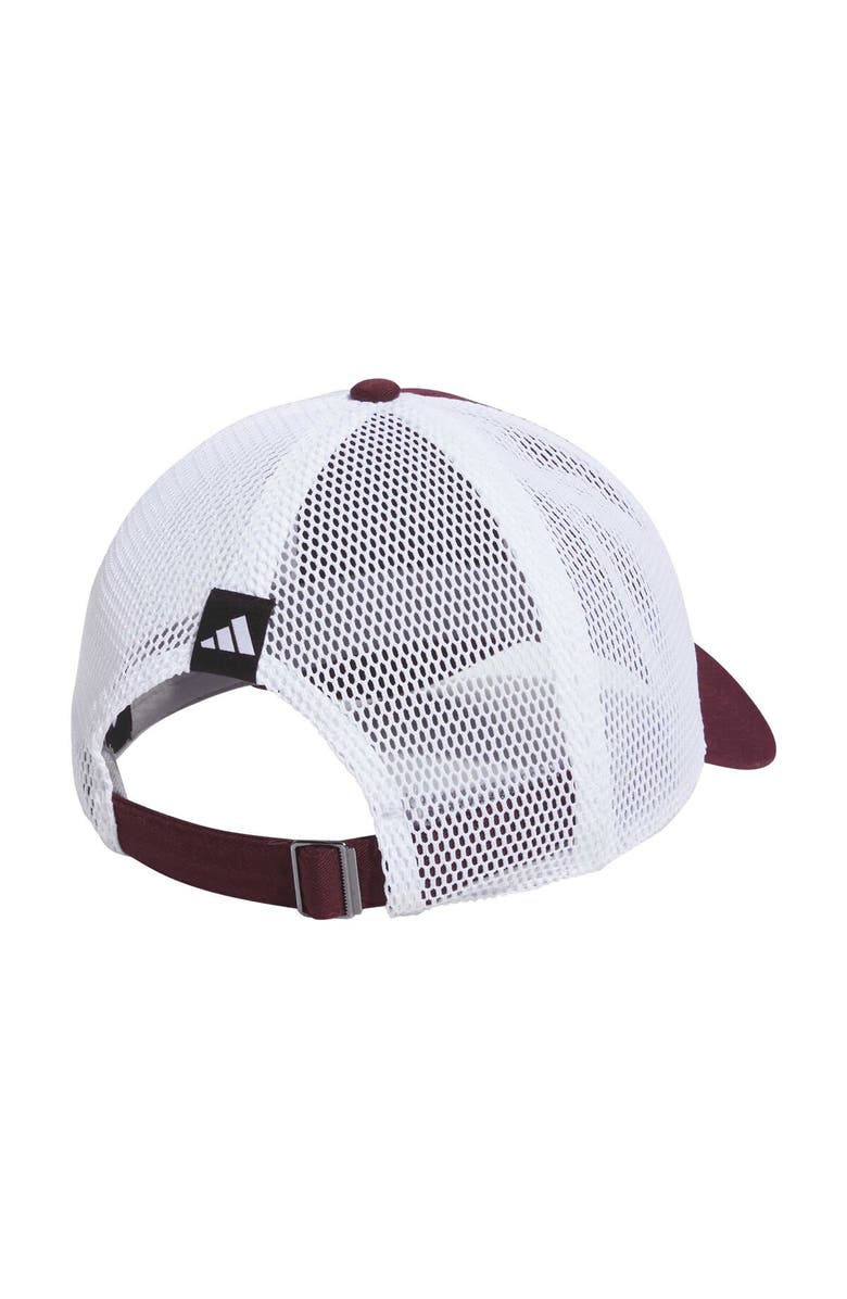 adidas Men's adidas Maroon Texas A&M Aggies Mascot Slouch Trucker Adjustable Hat, Alternate, color, 