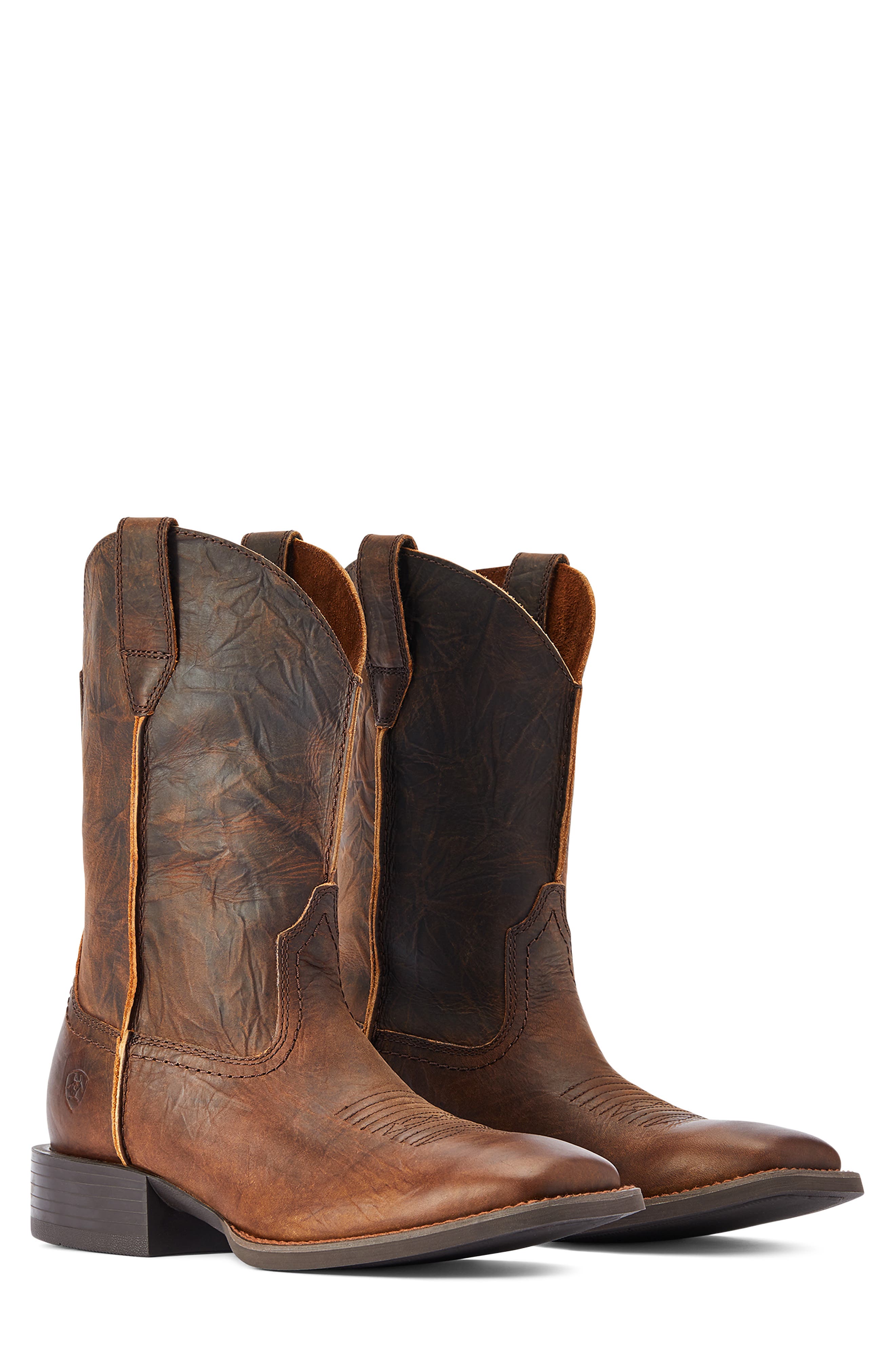 Ariat Sport Rambler Western Boot, Main, color, Bartop Brown