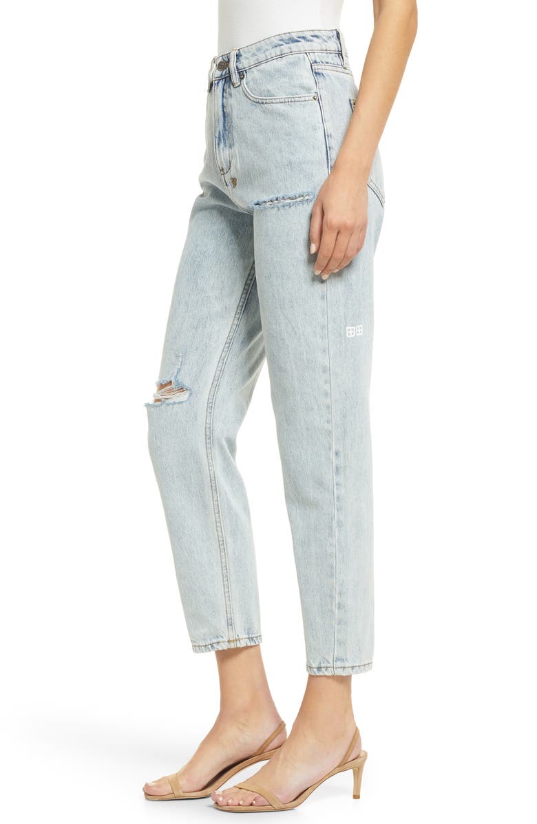 Ksubi Pointed Muse Ripped Straight Leg Jeans, Alternate, color,