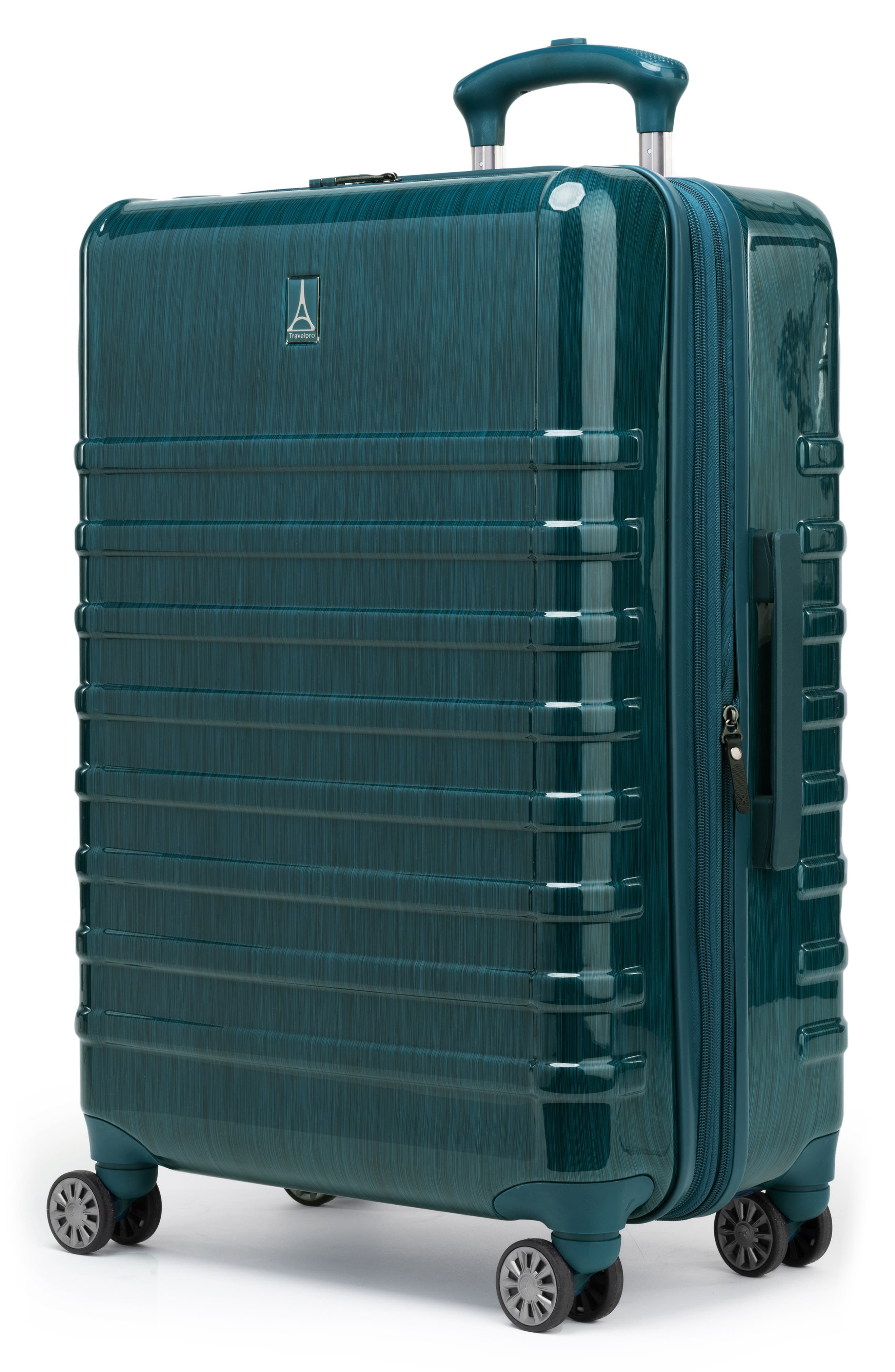 TRAVELPRO Rollmaster<sup>™</sup> Lite 2 24-Inch Expandable Hardside Spinner Luggage, Alternate, color, Dark Teal Brushed