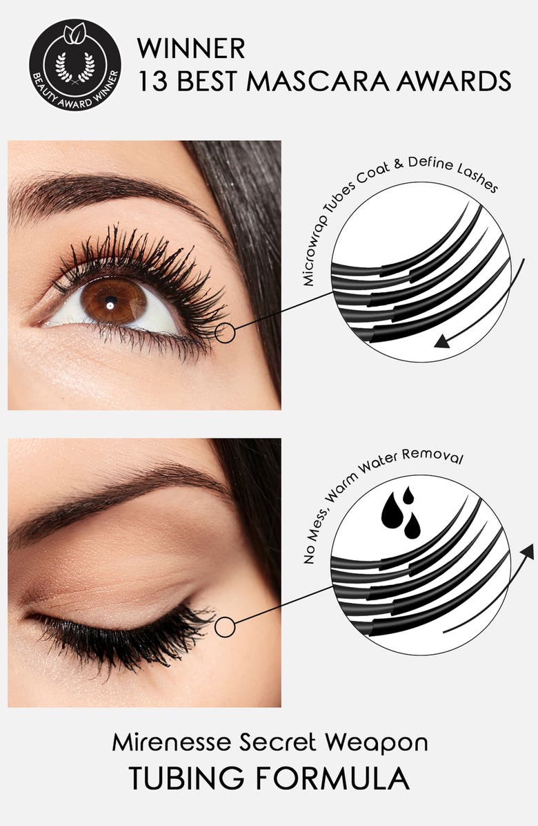 MIRENESSE Secret Weapon 3-Piece 24-Hour iCurl Mascara Magic Set, Alternate, color, 