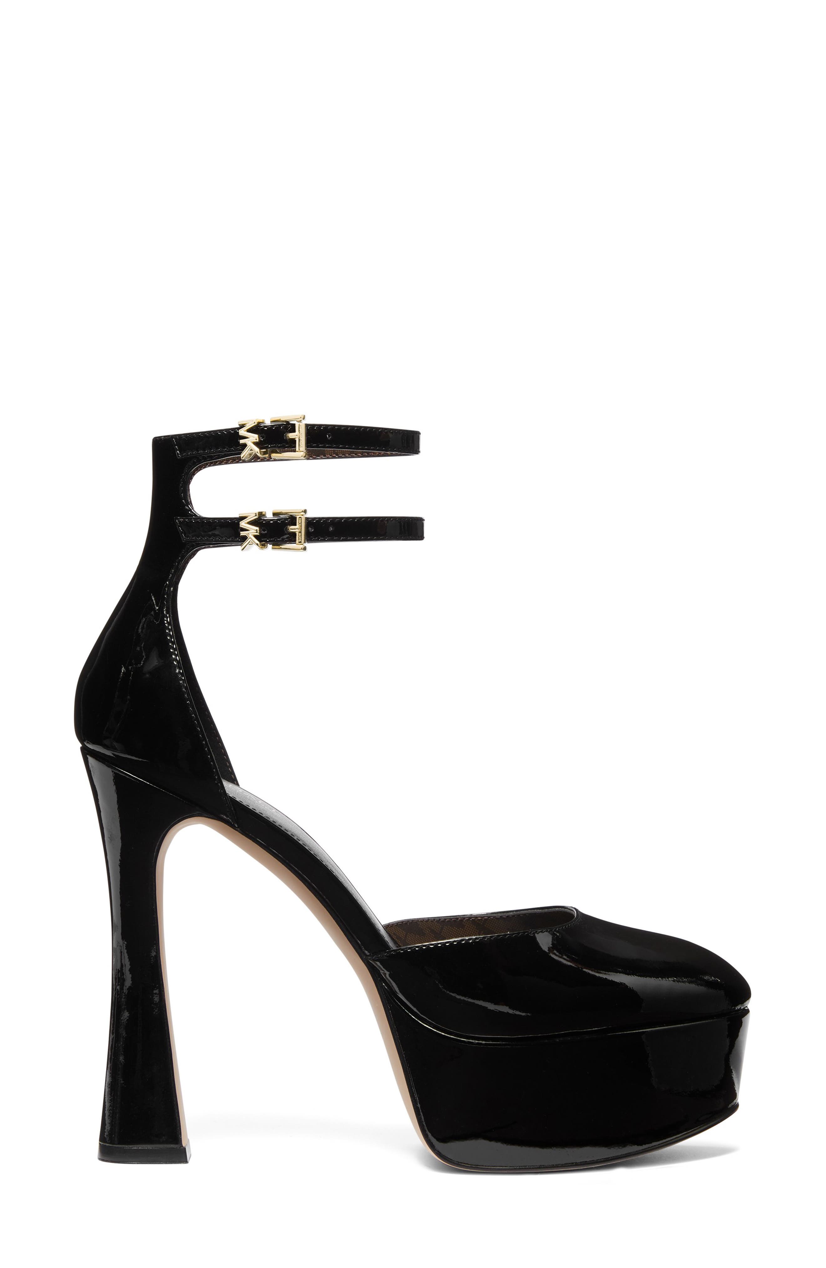 MICHAEL Michael Kors Martina Ankle Strap Platform Pump, Alternate, color, 