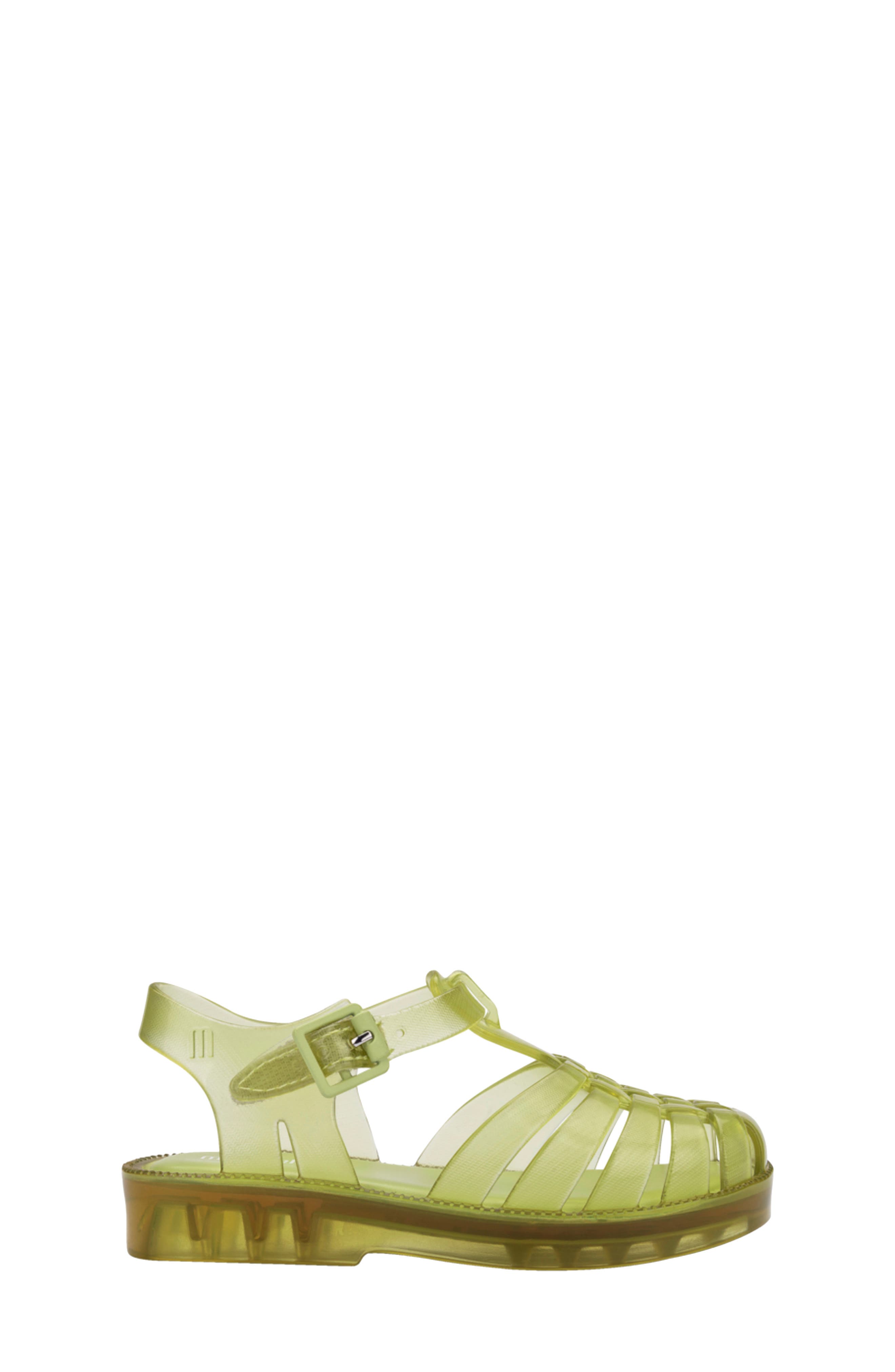Possession Jelly Sandal, Alternate, color, TRANSP GREEN