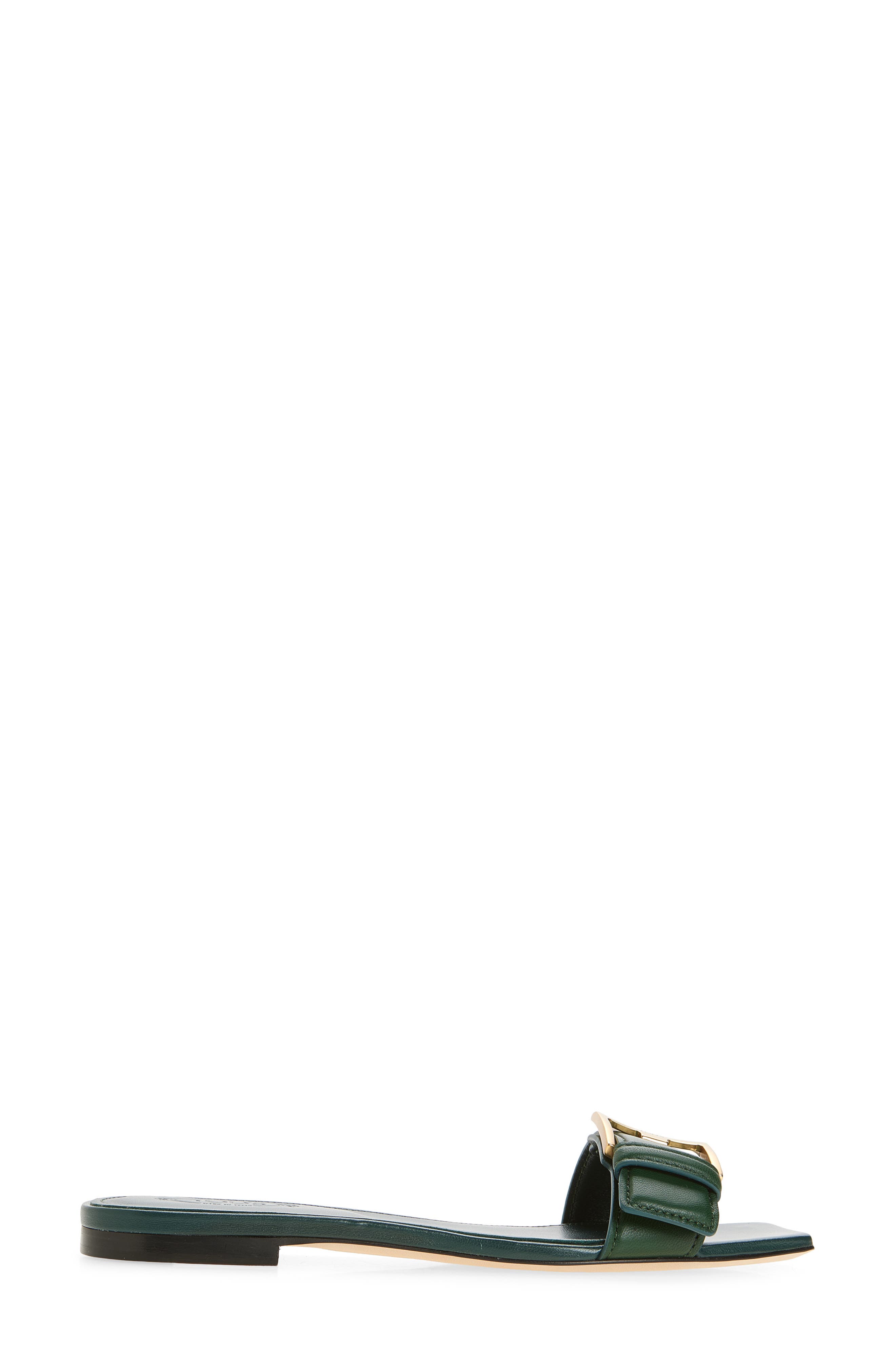 Tod's Buckle Slide Sandal, Alternate, color, Sycamore