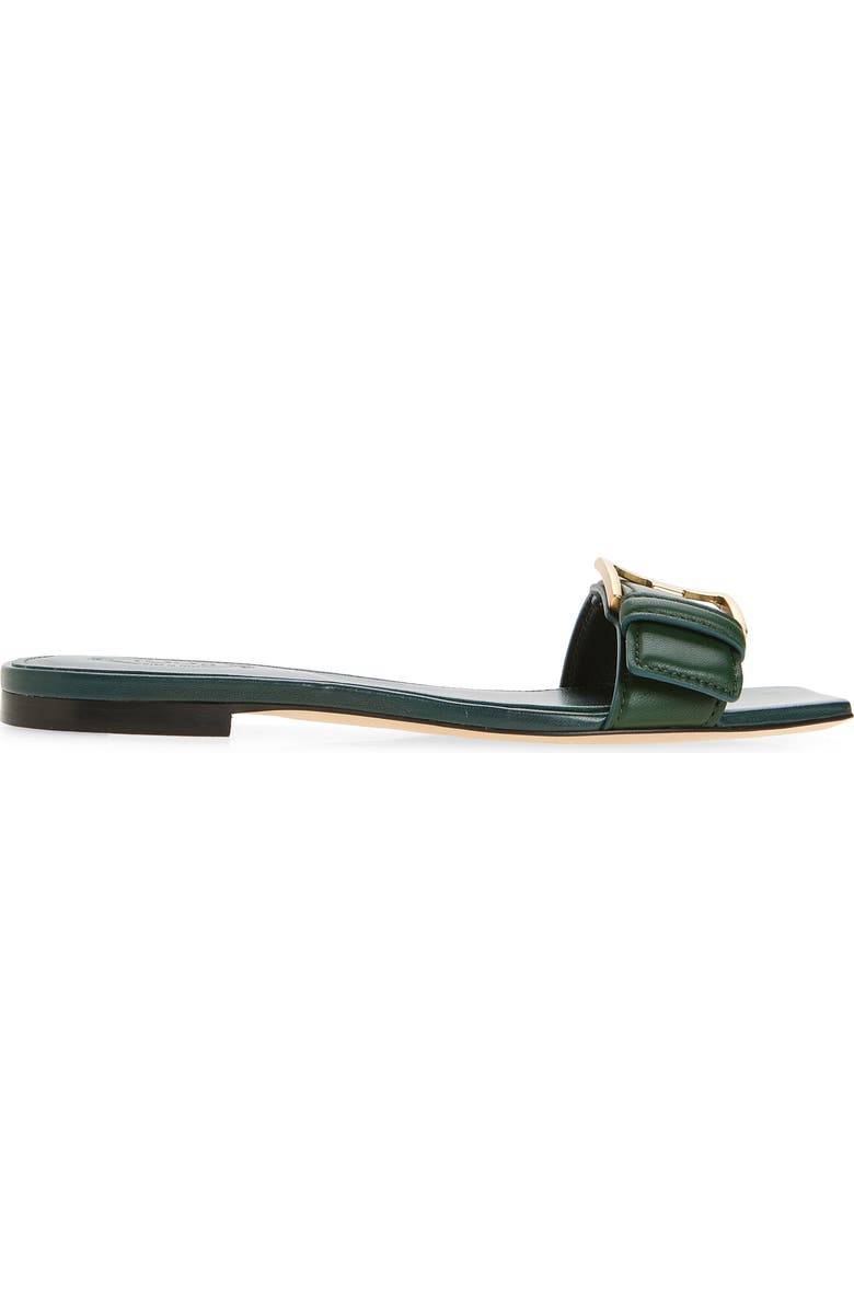 Tod's Buckle Slide Sandal, Alternate, color, Sycamore