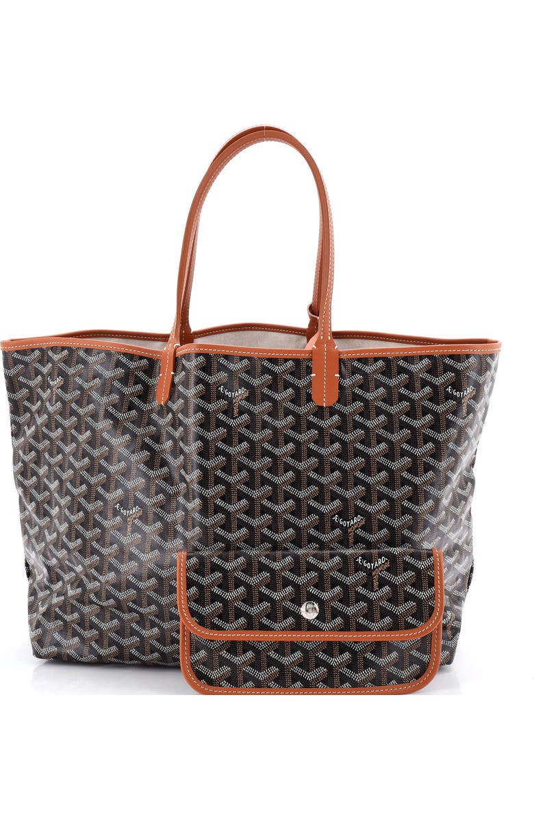 Pre-Owned Goyard Saint Louis Tote Coated Canvas PM, Alternate, color, Brown
