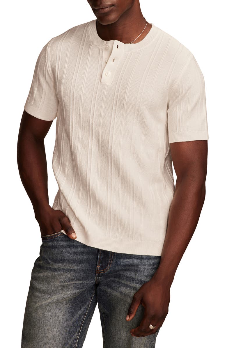 Lucky Brand Short Sleeve Henley Sweater, Main, color,