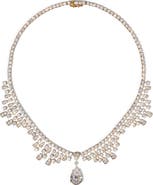 Nadri Hollywood Cubic Zirconia Statement Necklace