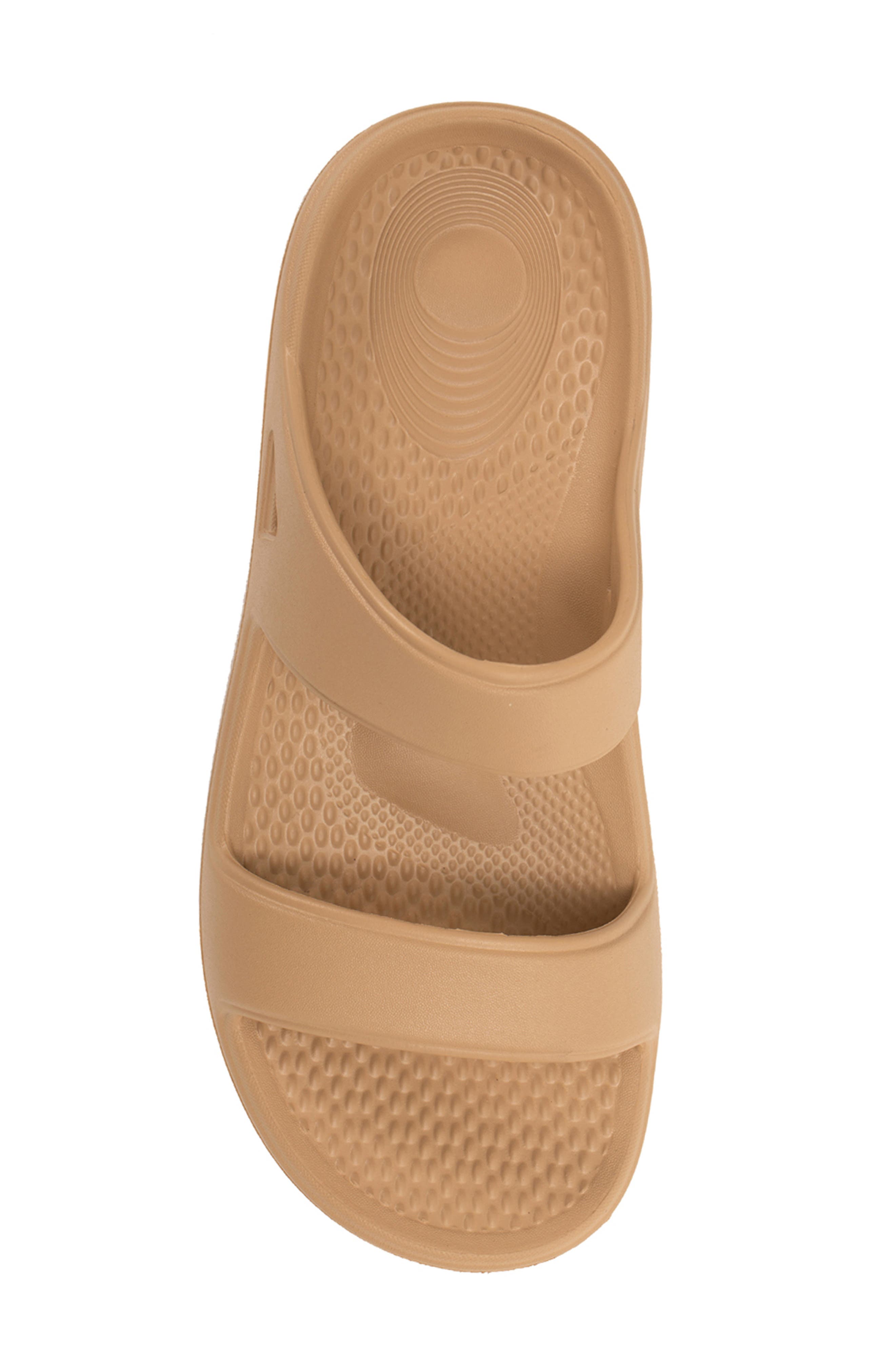 2-Pack Fusion Zest Slide Sandal, Alternate, color, NOUGAT/ WARM WHITE
