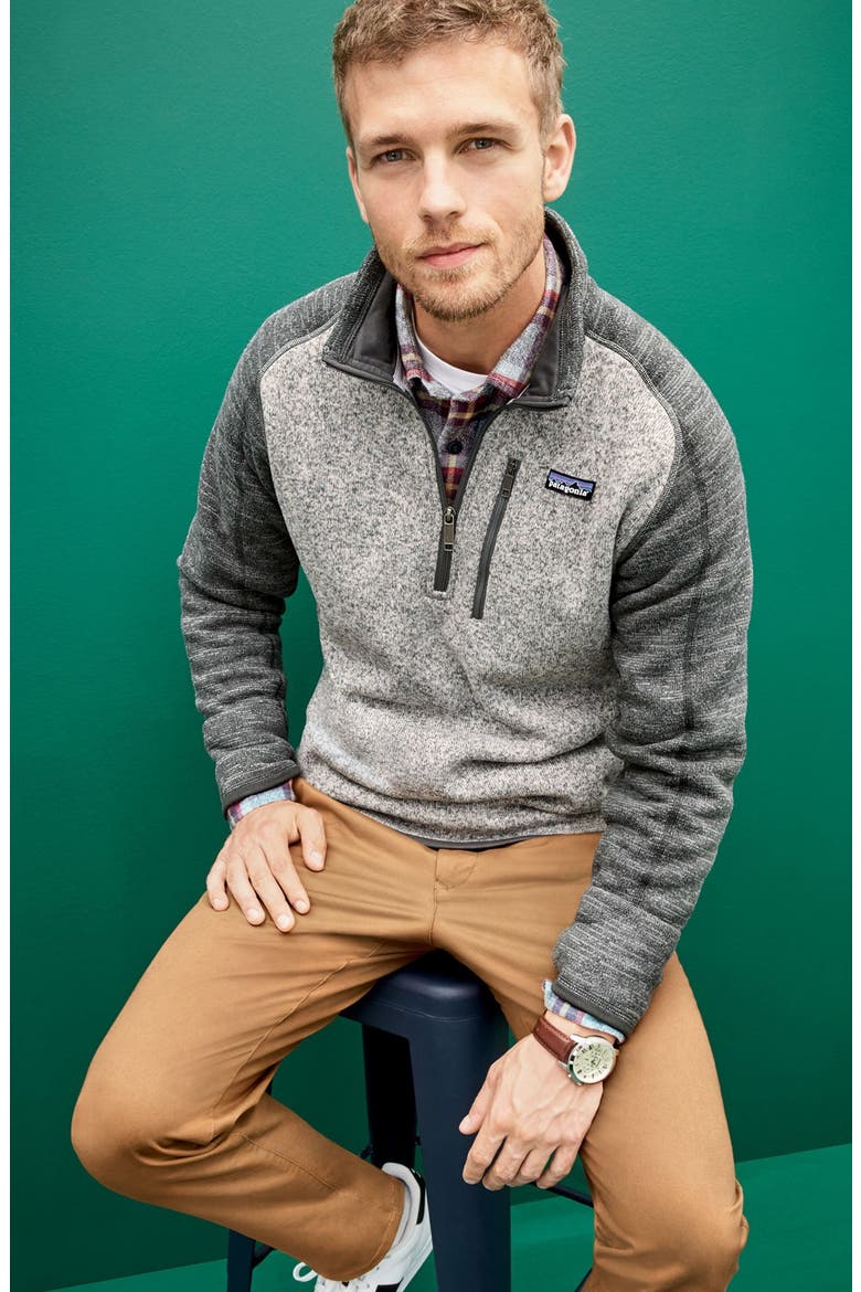 Better Sweater Quarter Zip Fleece Lined Pullover, Alternate, color, CLASSIC NAVY