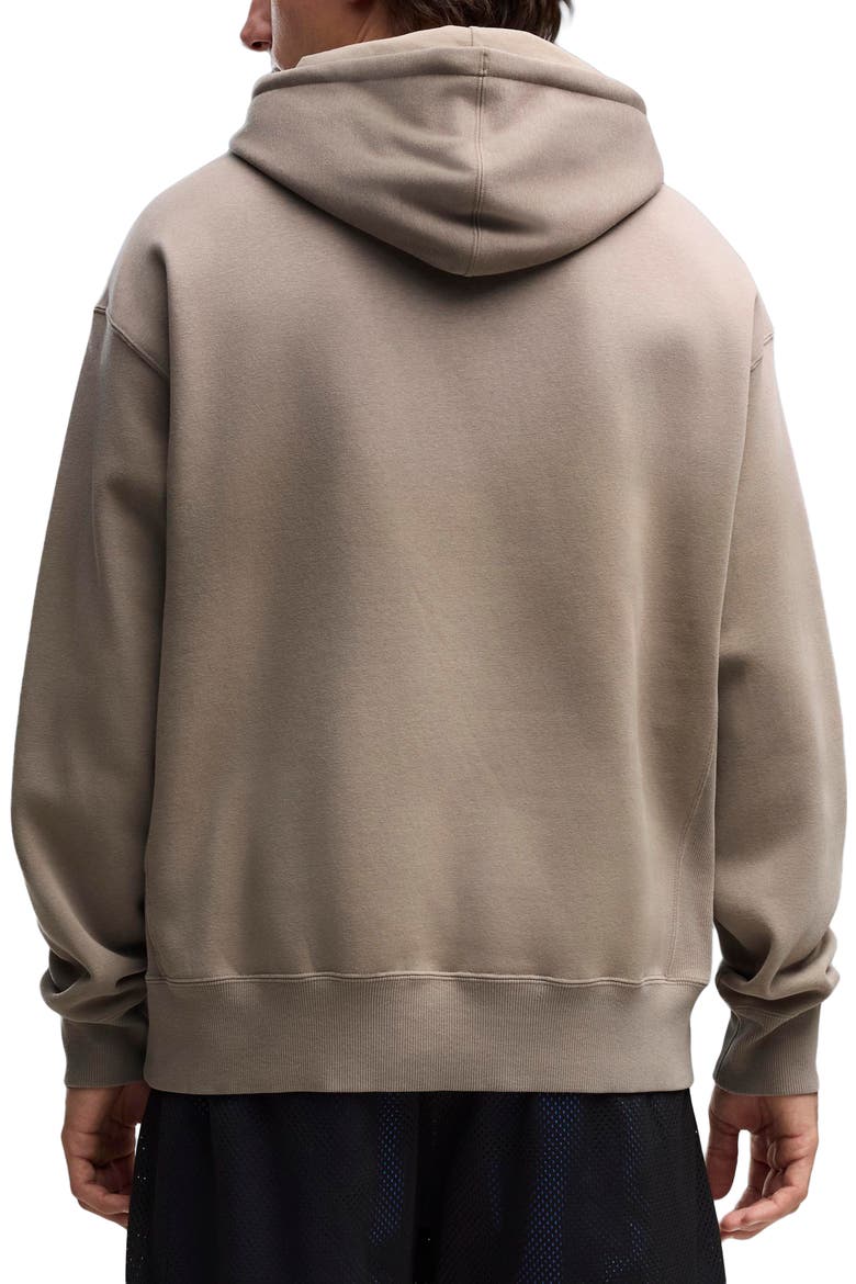 Memory Lane Cotton Fleece Hoodie, Alternate, color, MOUSE GRAY