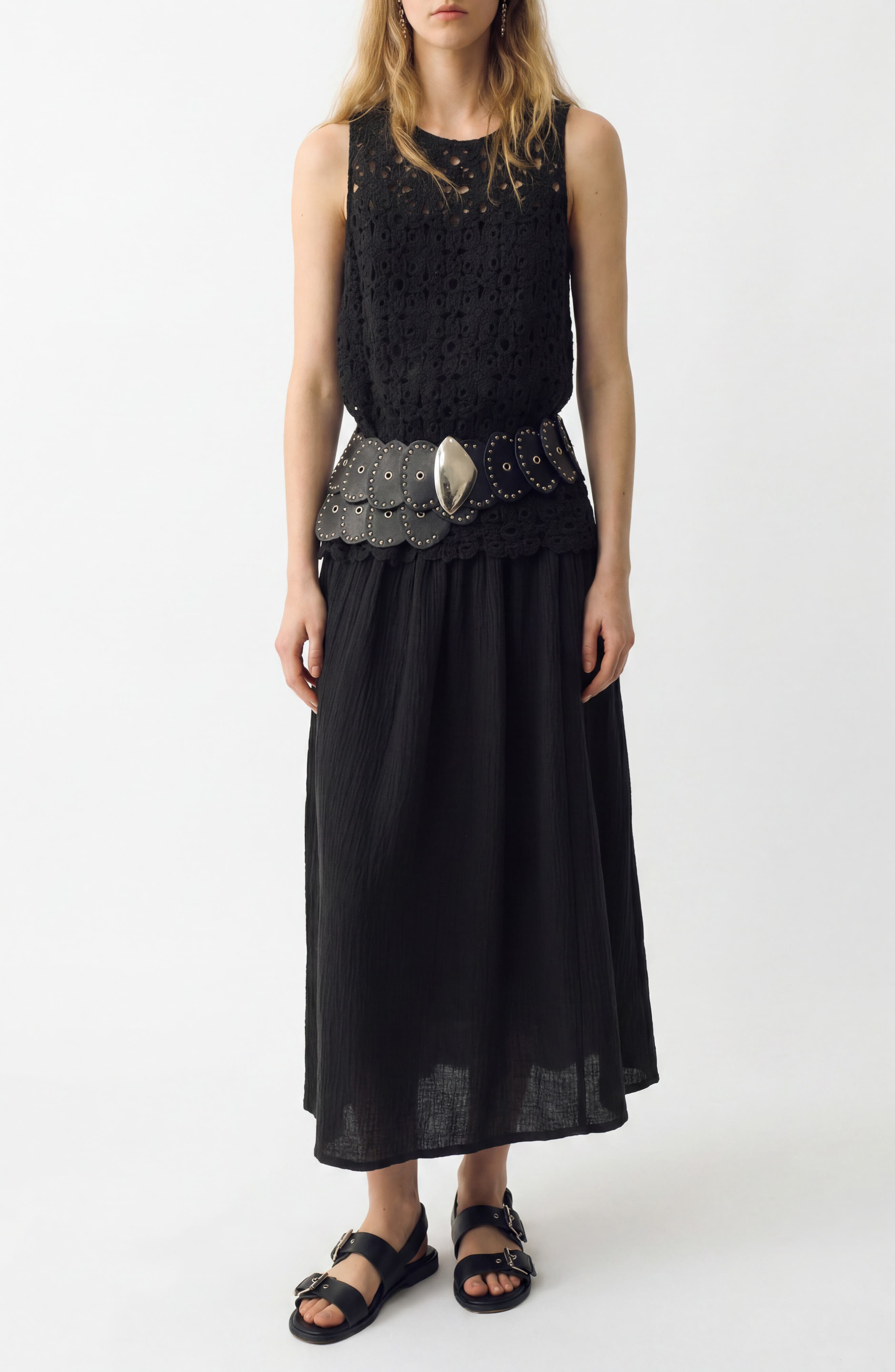 double zero maxi dress Vestido Maxi Nathalie Double Lined Backless - Crema
