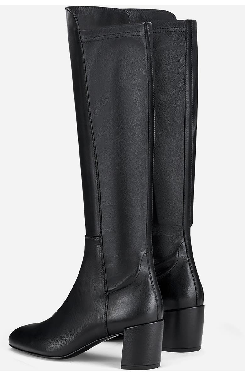 AGL Lynn High Heeled Nappa Boot, Alternate, color, Black