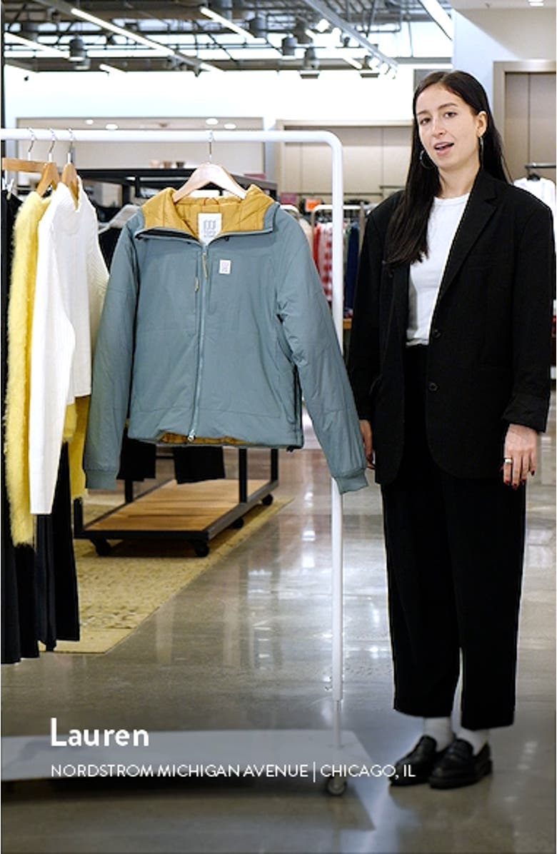 Mountain Water Resistant Hooded Puffer Jacket, sales video thumbnail