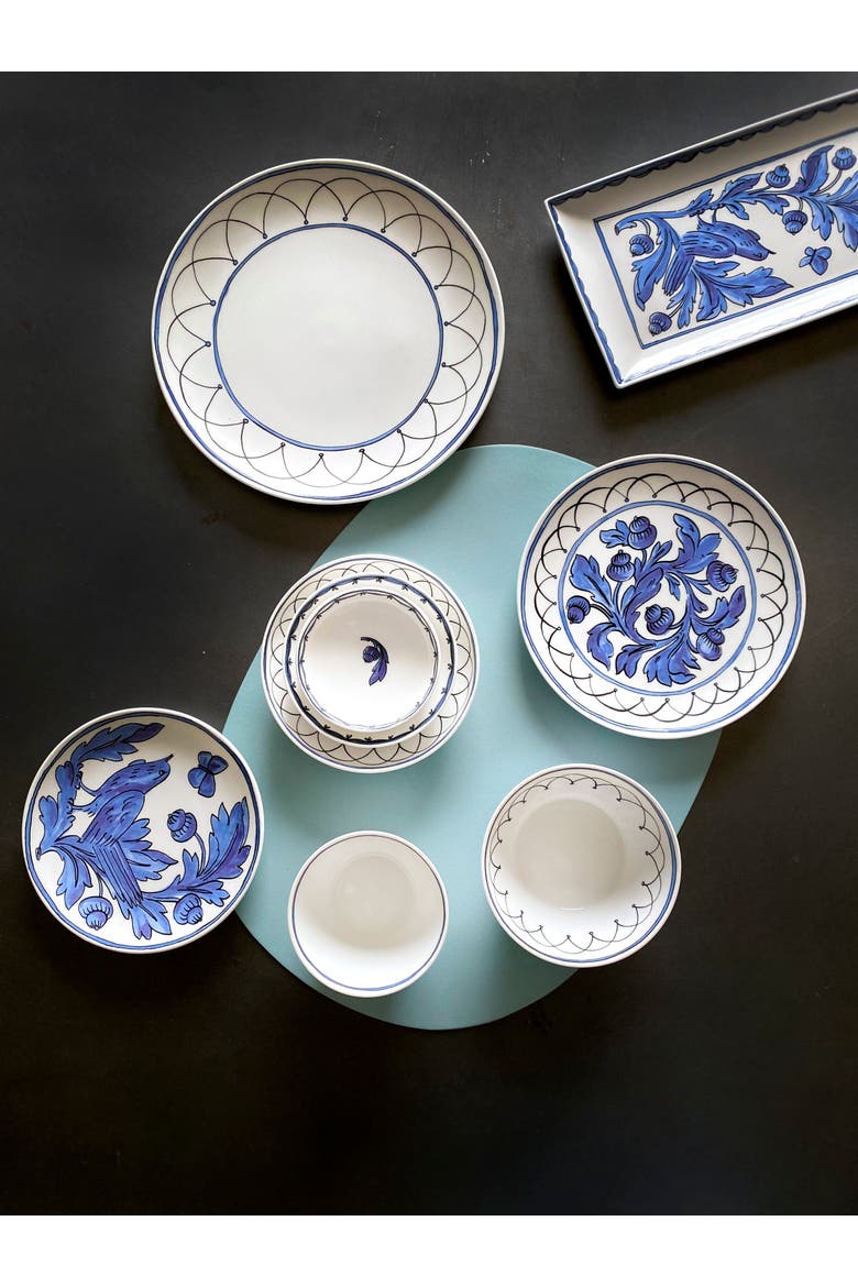 Heritage Blue Bird Dinner Plate, Alternate, color, Multi