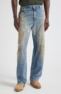 Golden Goose Journey Distressed Sandwashed Carpenter Jeans