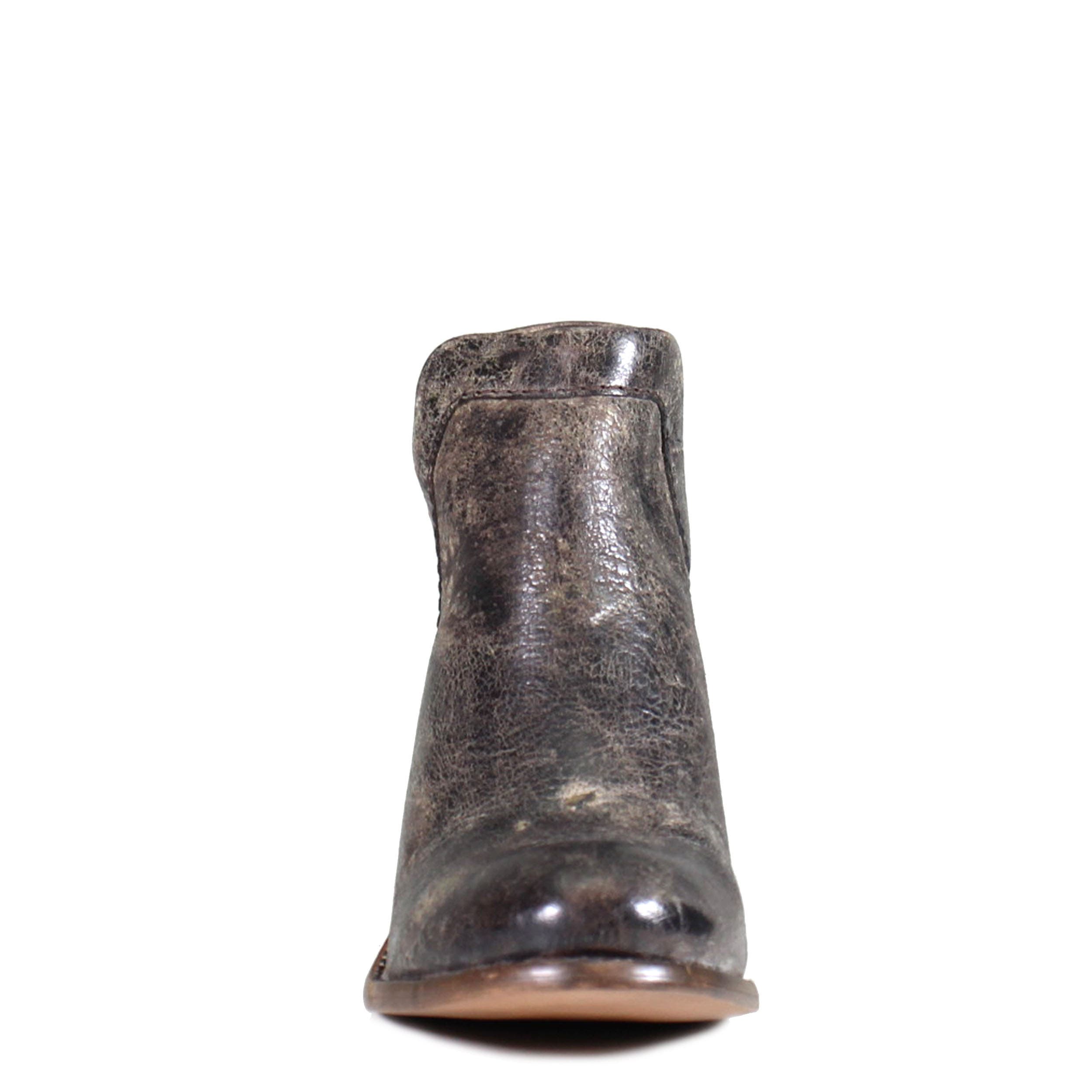 Diba True WORK NERD vintage leather bootie, Alternate, color, Charcoal