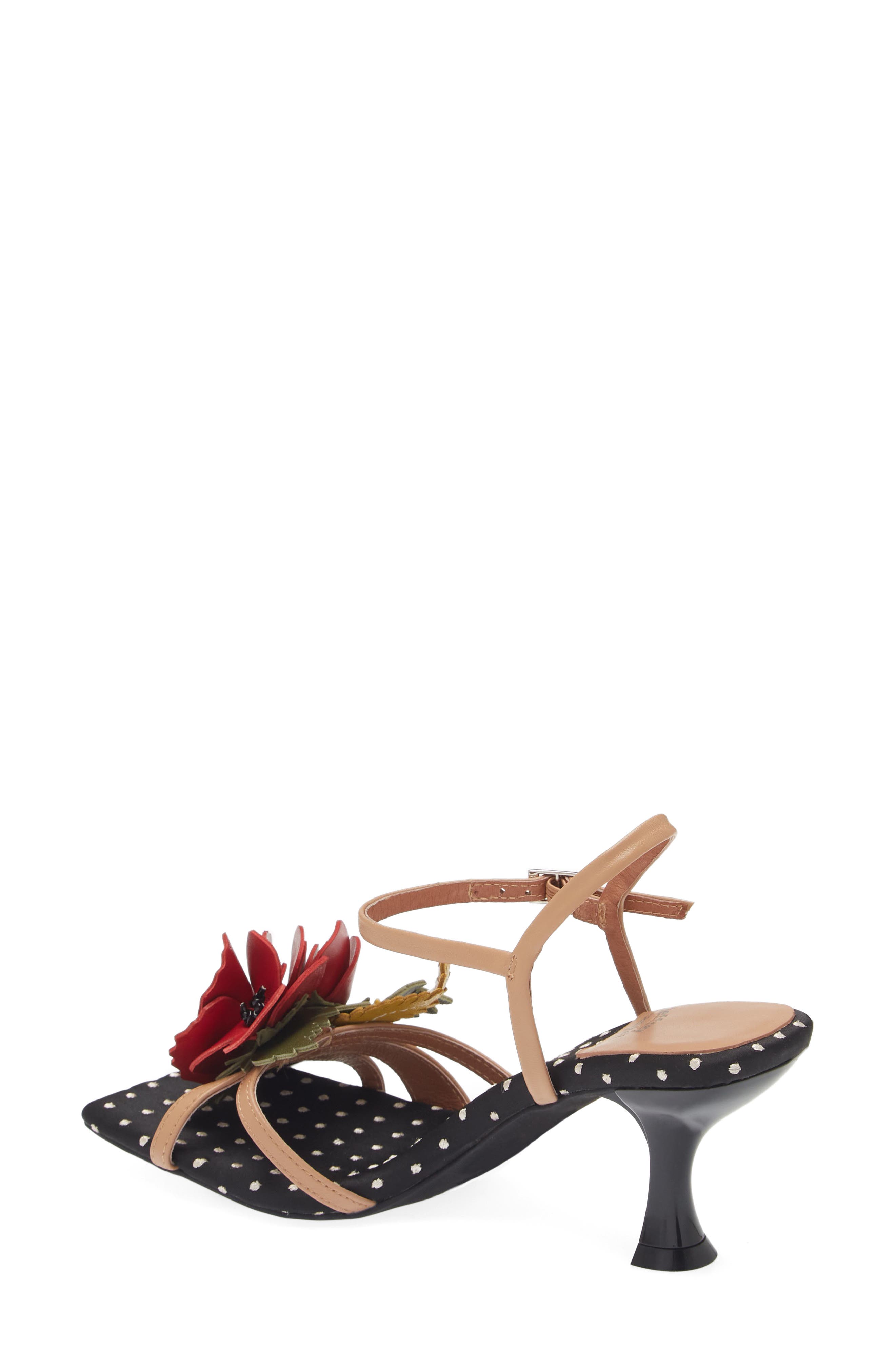 Jeffrey Campbell Amaryllis, Alternate, color, Black Dot Multi