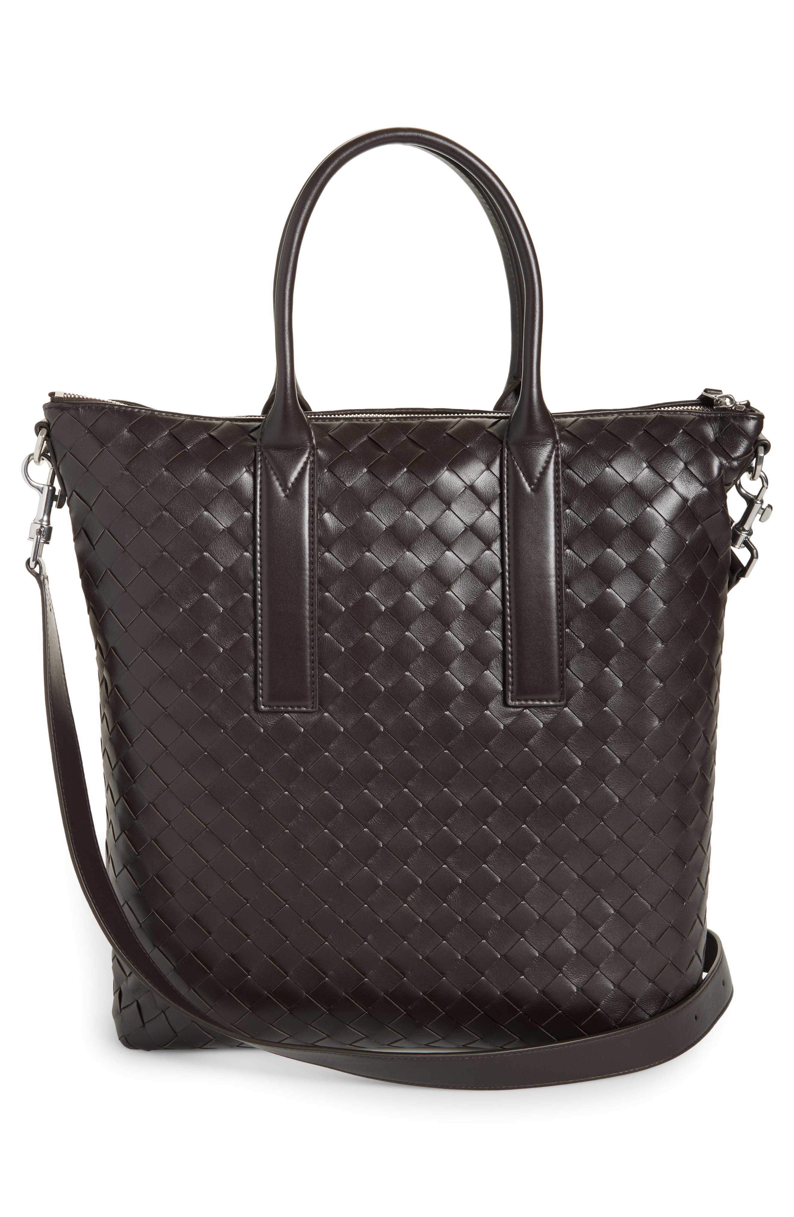 Bottega Veneta Classic Intrecciato North/South Crossbody Bag, Alternate, color, 