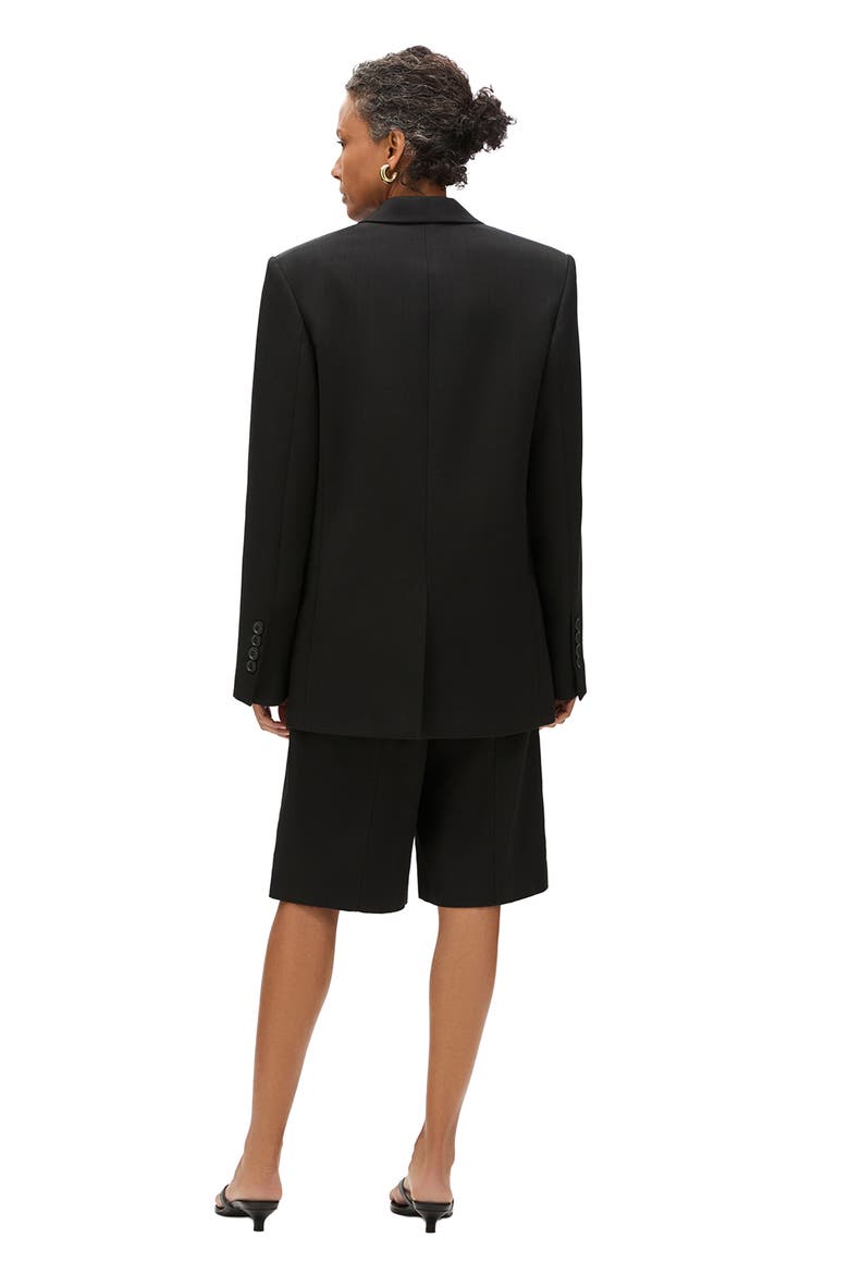 Oversized Tailored Jacket, Alternate, color, Black