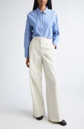 Max Mara Adele Cotton Button-Up Shirt