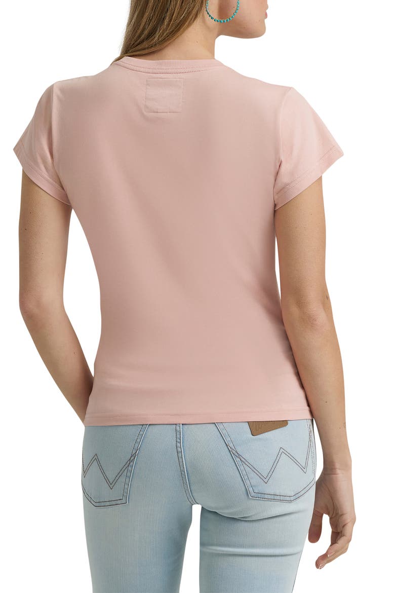 x Lainey Wilson Shrunken Graphic T-Shirt, Alternate, color, PINK