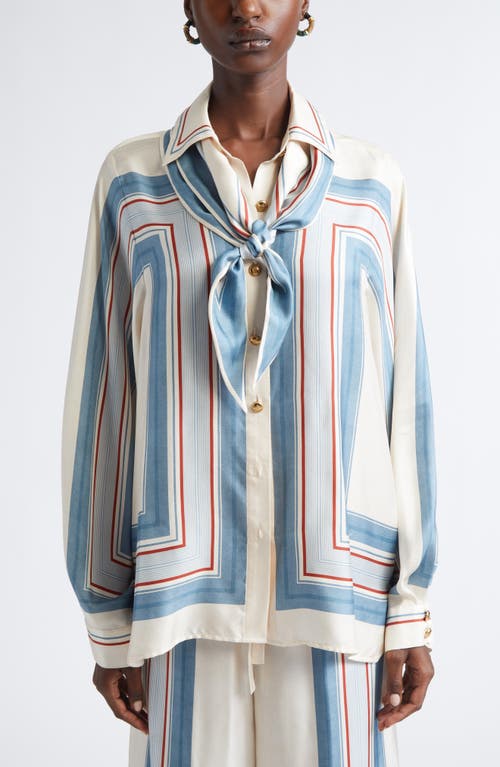 Zimmermann Wisp Jasper Hoop Earrings In Multi