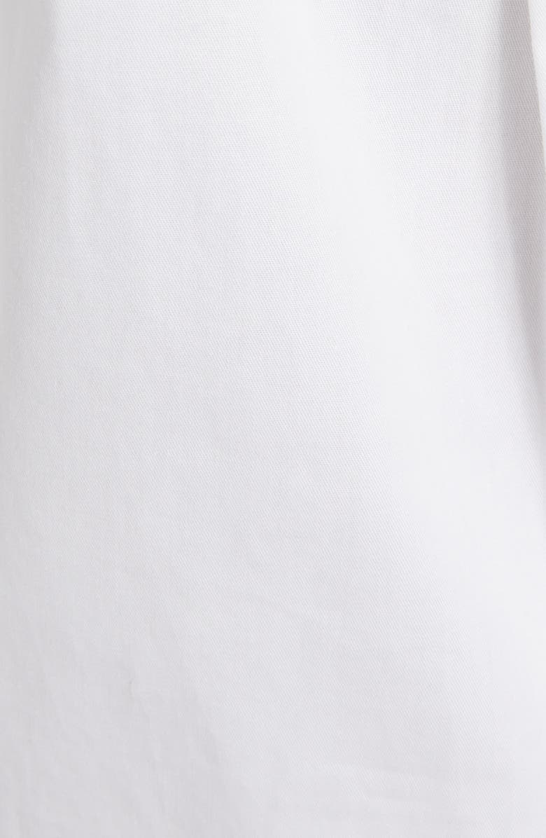 Victoria Beckham Pocket Cotton Poplin Button-Up Shirt, Alternate, color,