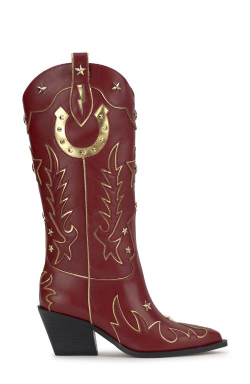 Jessica Simpson Zembitti Western Boot In Red