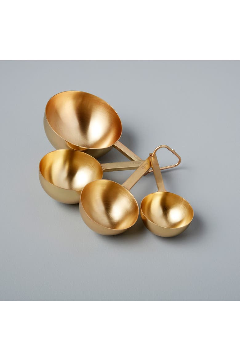 Luxe Measuring Cups, Alternate, color, Gold
