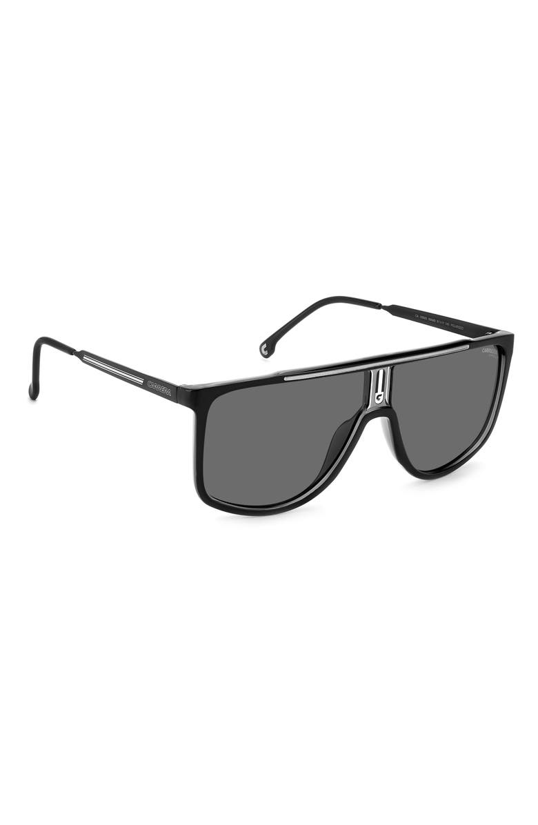 Carrera Eyewear 61mm Polarized Flat Top Sunglasses, Alternate, color,