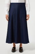 Marina Rinaldi A-Line Midi Skirt