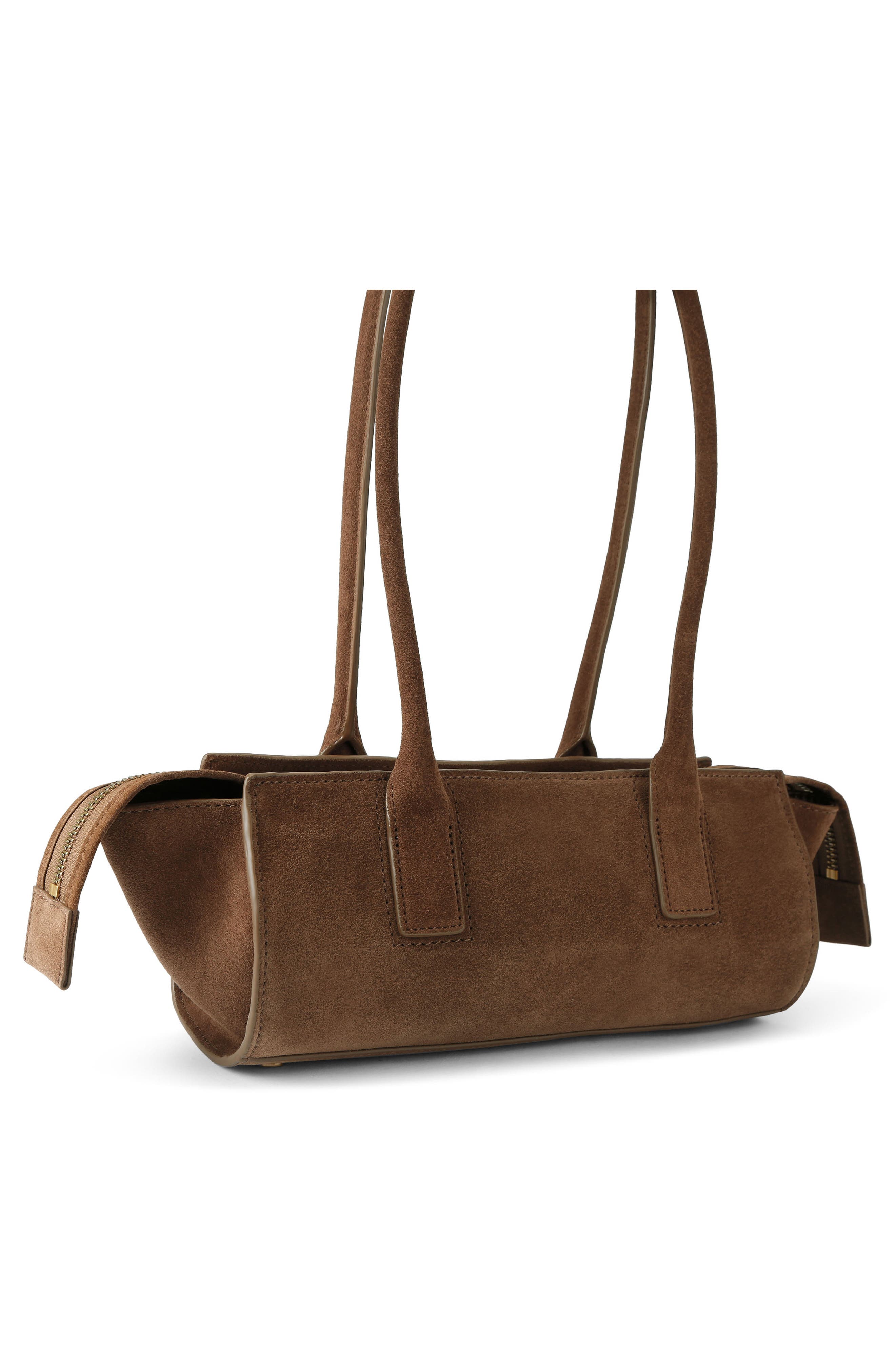 Sloane East/West Shoulder Bag, Alternate, color, BROWN