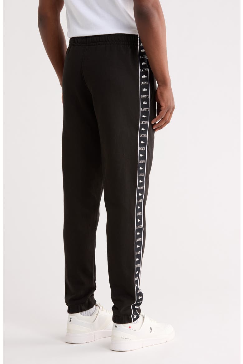 Logo Tapered Leg Sweatpants, Alternate, color, BLACK