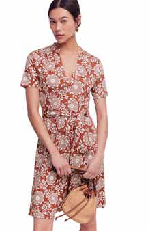 Daisy Short Sleeve Cotton Blend Jersey Dress