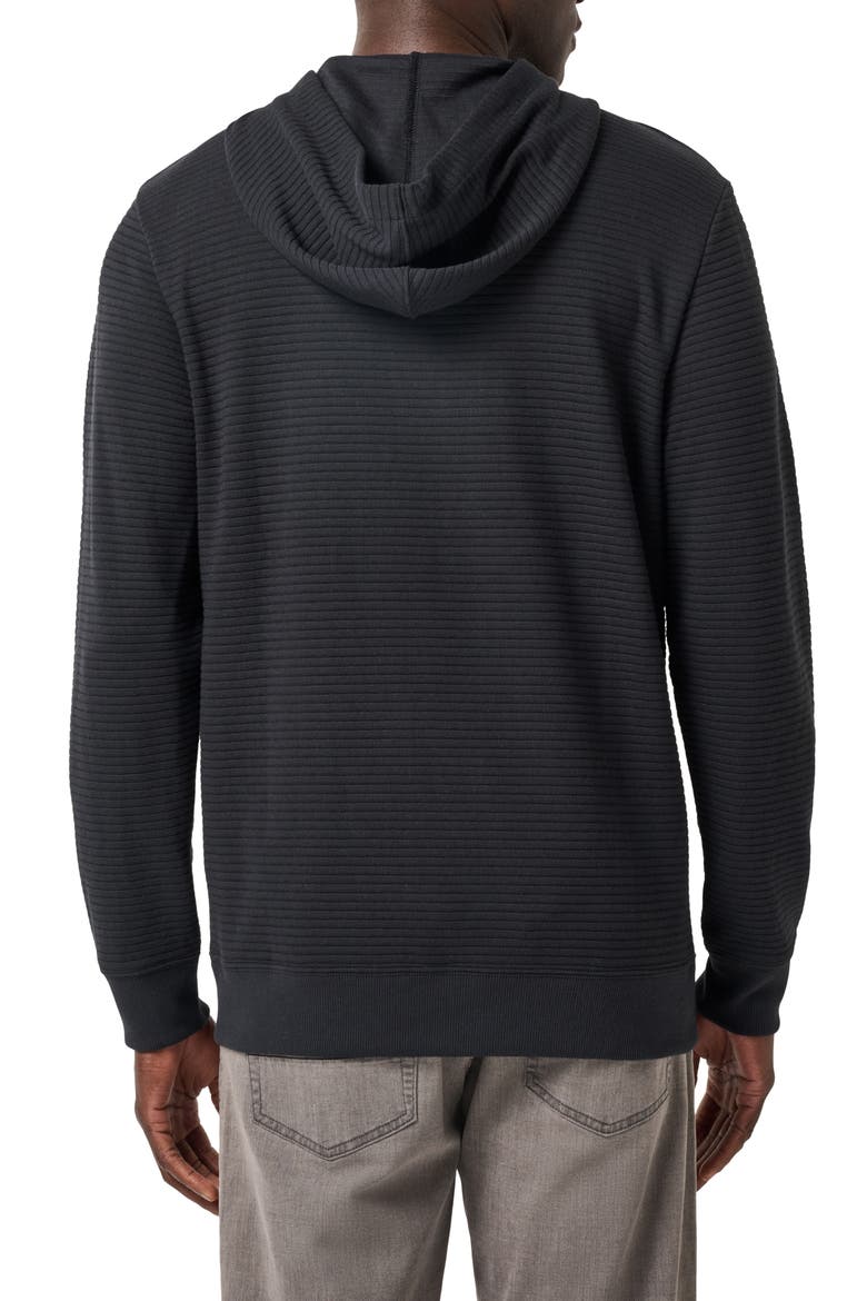 Thick as Thieves Stripe Hoodie, Alternate, color, BLACK